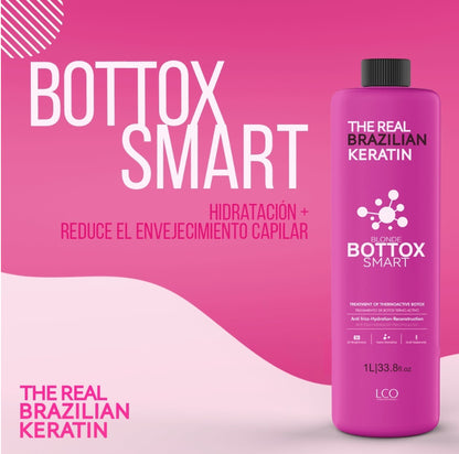 Brushing Progresivo Cacao 1lt + Bottox Smart 1lt The Real Brazilian Keratin