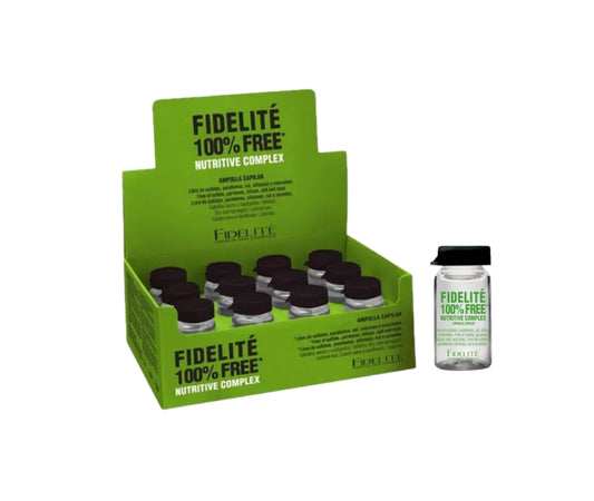 Caja De Ampollas Complejo Nutritivo Free Fidelite 15ml x 12 unidades